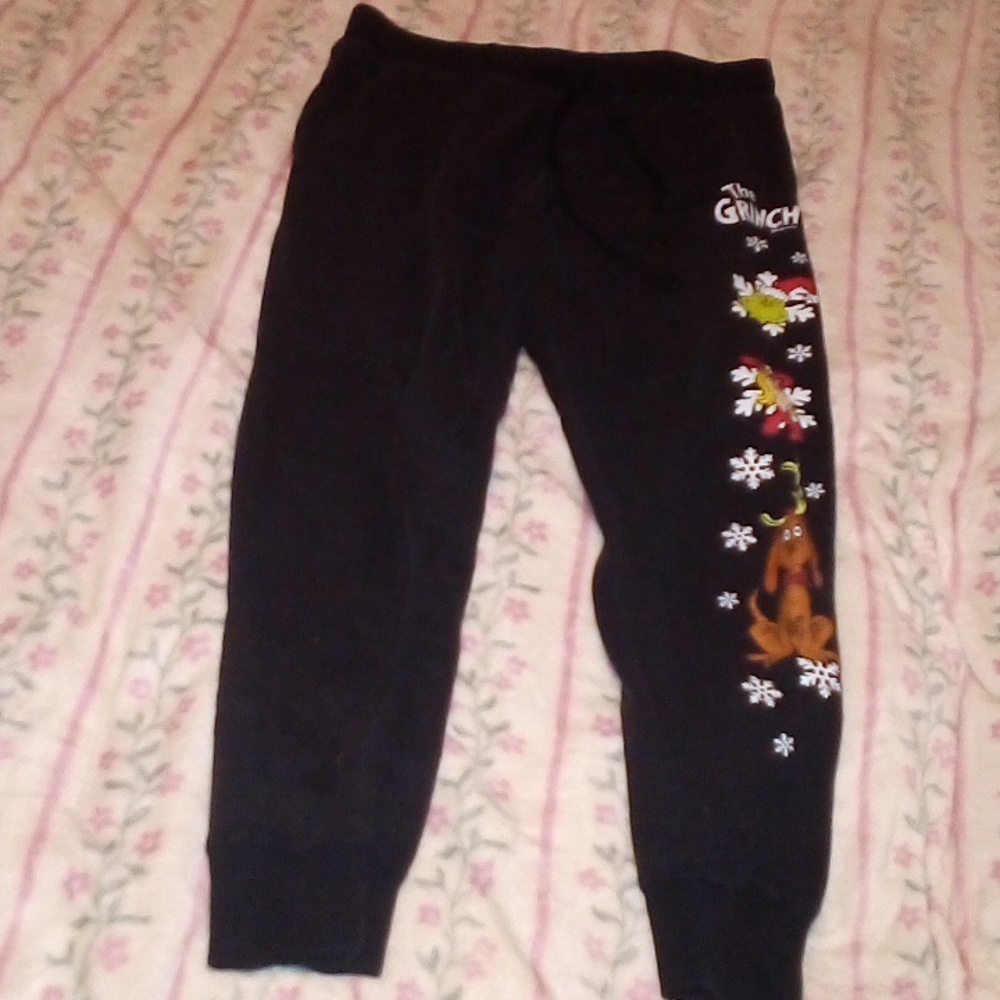 Black Christmas Joggers